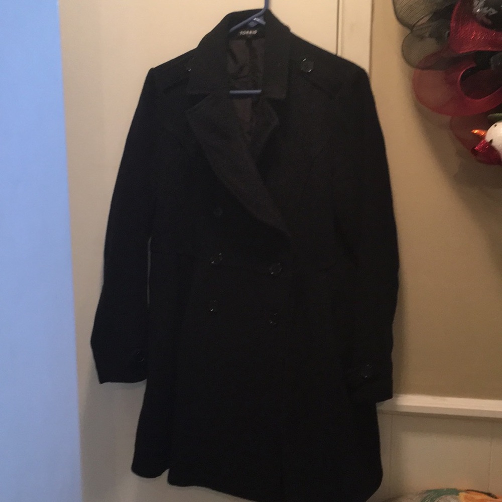 Torrid fit and flair pea coat
